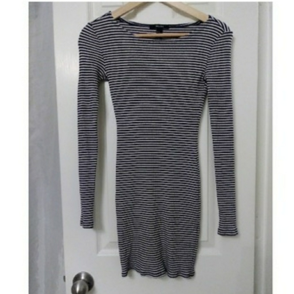 Blue & White Stripe Dress